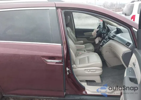 2011 Honda Odyssey Ex-L from USA, damaged, VIN 5FNRL5H60BB075161